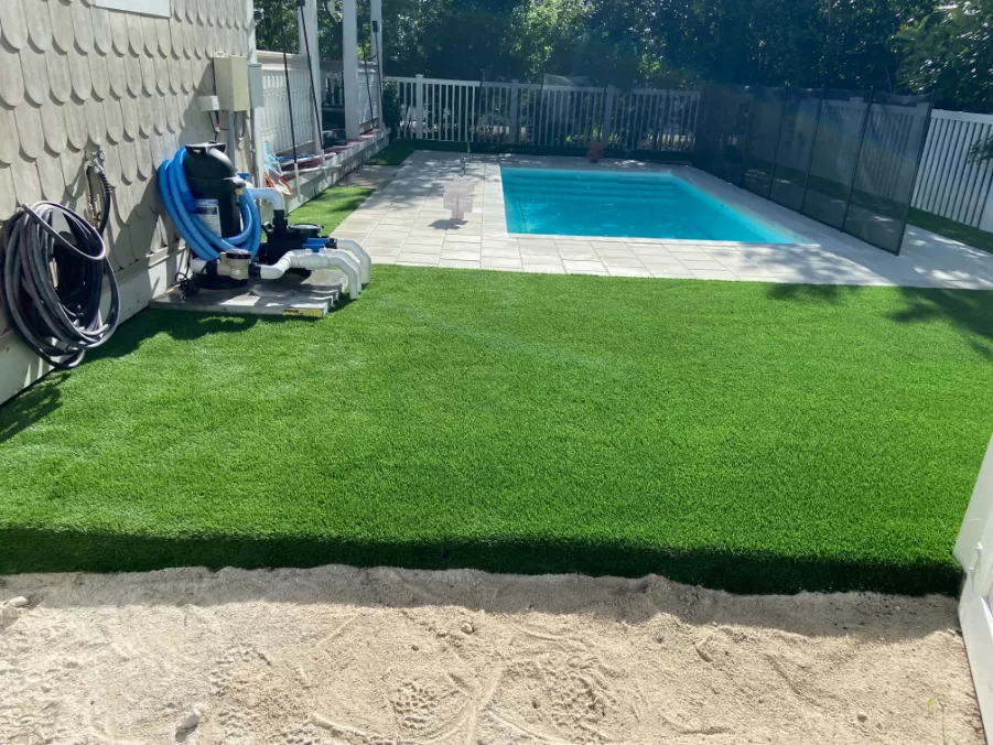 Outdoor Artificial Grass Installation in Key Largo, FL